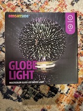 6 Inch Multicolor Plasma Globe LED Mood Light Battery Powered Decorative Lamp US
