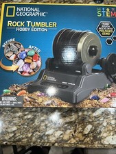 National Geographic Hobby Rock Tumbler Kit Jewelry Fastenings Educational Guide
