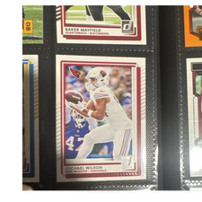 Donruss Baker Mayfield Michael Wilson Football Card Lot Buccaneers Cardinals