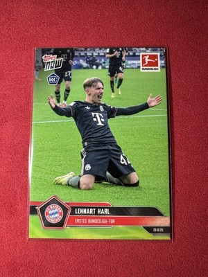Lennart Karl - ROOKIE - 1. Bundesliga-Tor - Topps Now 2025 - Bayern München #050