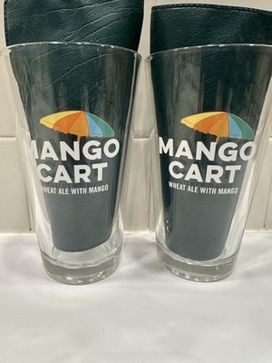 Mango Cart Wheat Ale  Pint Glasses!!!