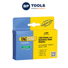 Tacwise 1217 10mm Stainless Steel Staples with 2000 Pack 0.0057 per staple