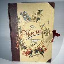 Vintage The Victorian Photograph Album 1994 New Holds 47 Photos Gorgeous Floral