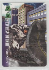 1995 Marvel Overpower CCG Universe Cards Hunk of Asphalt Rhino