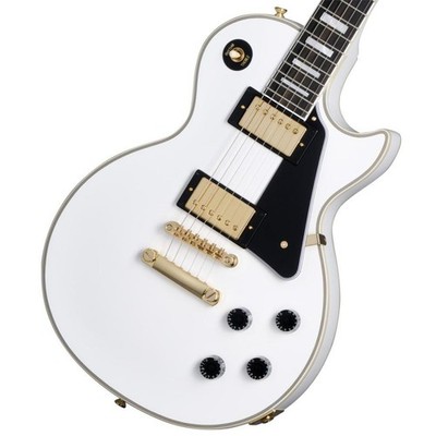 Epiphone Inspired by Gibson Les Paul Custom Alpine White Guitar - 2nd Outlet