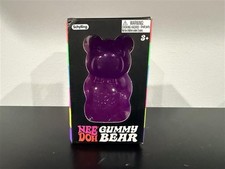 NeeDoh PINK GUMMY BEAR - Viral Squishy/Fidget Toy, NEW IN BOX AUTHENTIC SENSORY