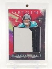 TRAVON WALKER 2022 ORIGINS ROOKIE JUMBO PATCH RED JAGUARS RC /99 Q4244