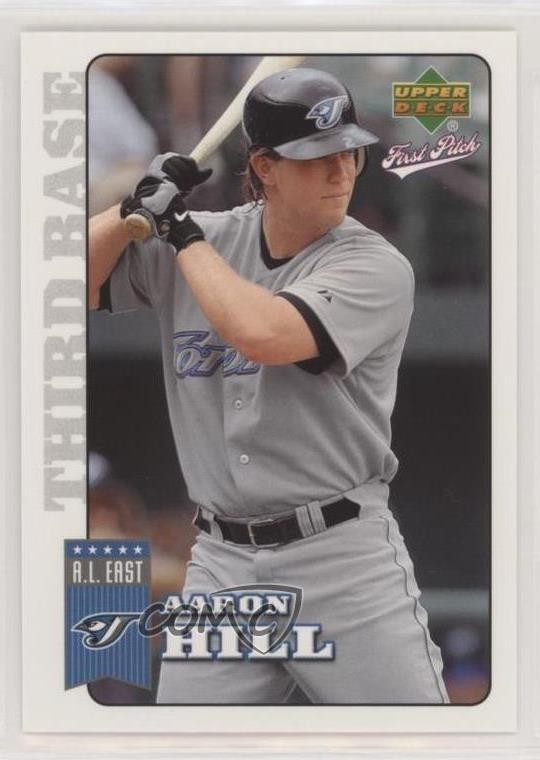2006 Upper Deck First Pitch Aaron Hill #200 k0w