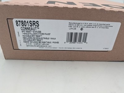 Moen Conneaut 87801SRS - Spot Resistance Kitchen Faucet. Stainless Steel Finish