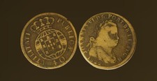 PORTUGAL 40 Reis (Pataco) 1822 - Bronze - Joao VI