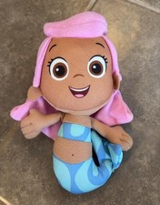 Bubble Guppies Molly Mermaid Plush Blue Pink 6  Stuffed toy