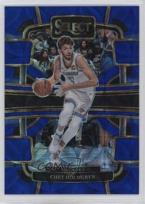 2023-24 Panini Select Concourse Blue Scope Prizm 11/249 Chet Holmgren #41 11n7