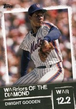 2020 Topps #WOD-20 Dwight Gooden WARriors of the Diamond