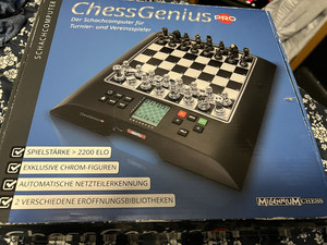 Millennium Chess Genius Pro Electronic Board Set