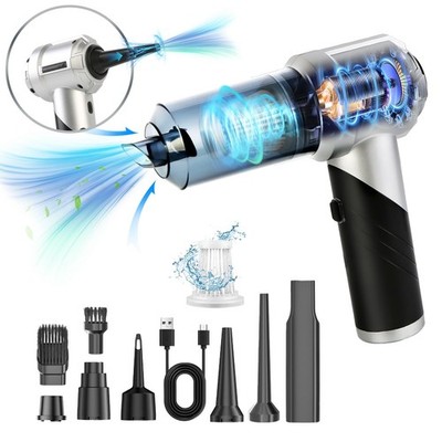 Cordless Handheld Vacuum Cleaner 20000PA Suction Blower for Car Home Office