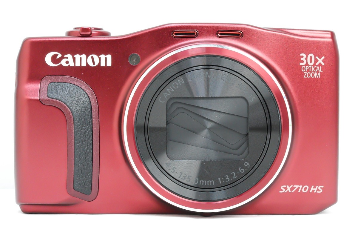 Canon PowerShot SX710 HS Red 20.3MP 30x Zoom Wi-Fi Digital Camera