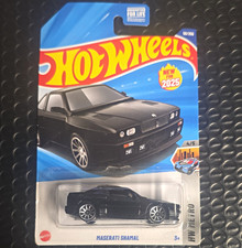 Hot Wheels Maserati Shamal HW Metro 4/5 1:64 Diecast Car Black 2025