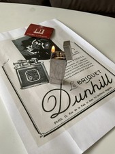 🔥 Briquet Dunhill vintage rare – Entièrement révisé – Made in Switzerland