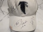 Atlanta Falcons 2003-2004 3 Player Autographed Ball Cap — photo 2