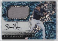 2017 Chronicles Spectra Rookie Jersey Neon Blue 49/99 Bradley Zimmer Auto 1e1a