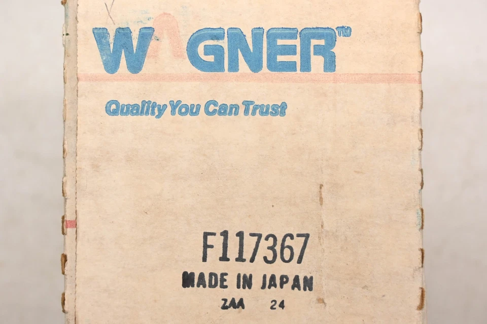 Conjunto de cilindro maestro de freno Wagner F117367 NOS Foto 3 de 3