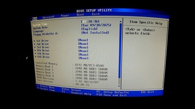 AMD Phenom II X4 910 CPU with HP Motherboard. 4 X 2gb Ram (8GB) Backplate