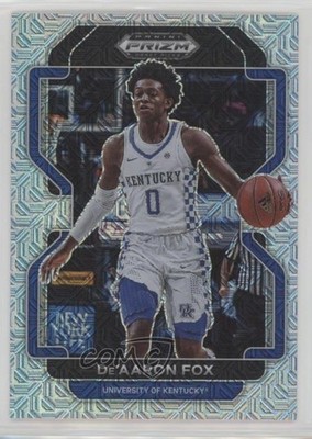 2022-23 Panini Prizm Draft Picks Mojo Prizm 8/25 De'Aaron Fox #11 9v7