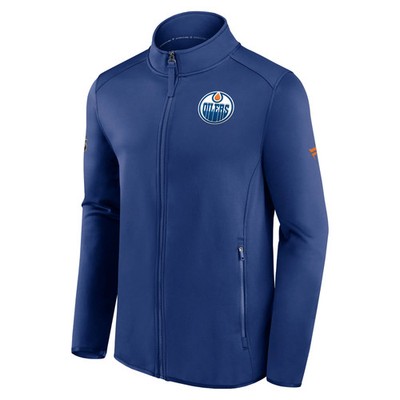 Edmonton Oilers NHL Fanatics Authentic Pro Rink Fleece Jacke