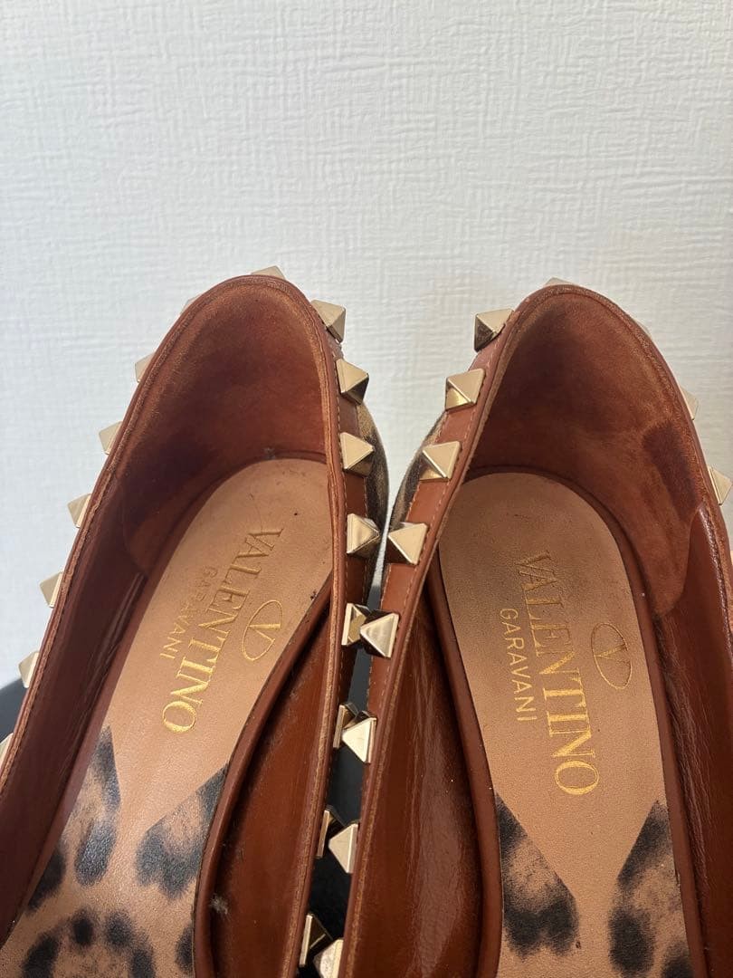 Valentino Garavani Pumps Heel Studded Leopard Brown EU34/US4 116191c thumbnail 17
