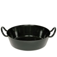 Riess Schnitzelpfanne Ø34Cm 4,5L Schwarz Emaille