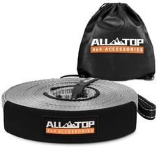 Winch Extension Strap 2in X 65.6ft Min Break Strength 11000lbs Extend Reach