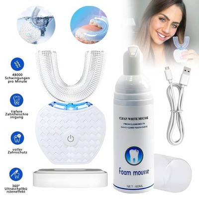 360° Borsten Schall Elektro Zahnbürste IPX7 Schallzahnbürsten Pro DiamondClean