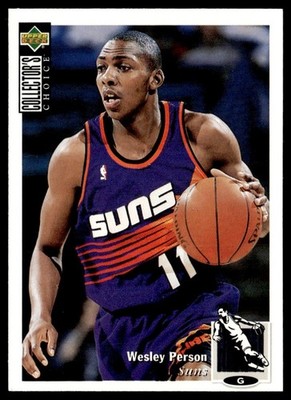 1994-95 Collector's Choice Wesley Person Rookie Phoenix Suns #229