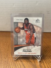2005-06 Upper Deck SP Game Used #120 Raymond Felton RC #’d /999 Rookie Bobcats