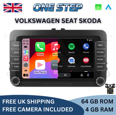 4 64 SKODA YETI SUPERB CarPlay Android Auto Stereo Bluetooth GPS Radio CAMERA