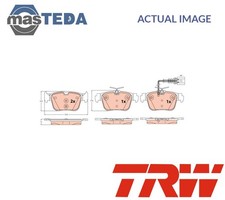 GDB2593 BRAKE PADS SET BRAKING PAD REAR TRW NEW OE REPLACEMENT
