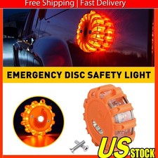 LED Safety Flare Warning Disc Flashing Roadsi...
