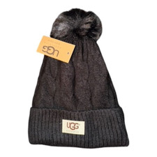 UGG Black Winter Beanie Hat NWT