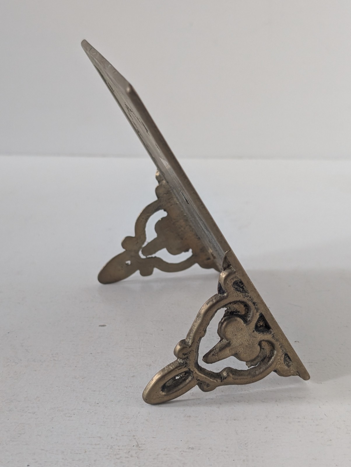 Vintage Solid Brass Table Perpetual Calendar 12x1… - image 4