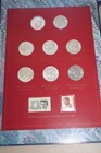 The John F. Kennedy Commemorative Coin and Stamp Portfolio SEE PHOTOS