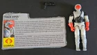 GI Joe 1989 Track Viper Complete Figure With File Card HISS II Driver