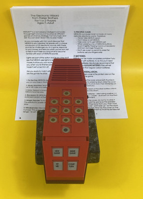 Vintage 1978 Parker Brothers Merlin The Electronic Wizard Handheld Game Working