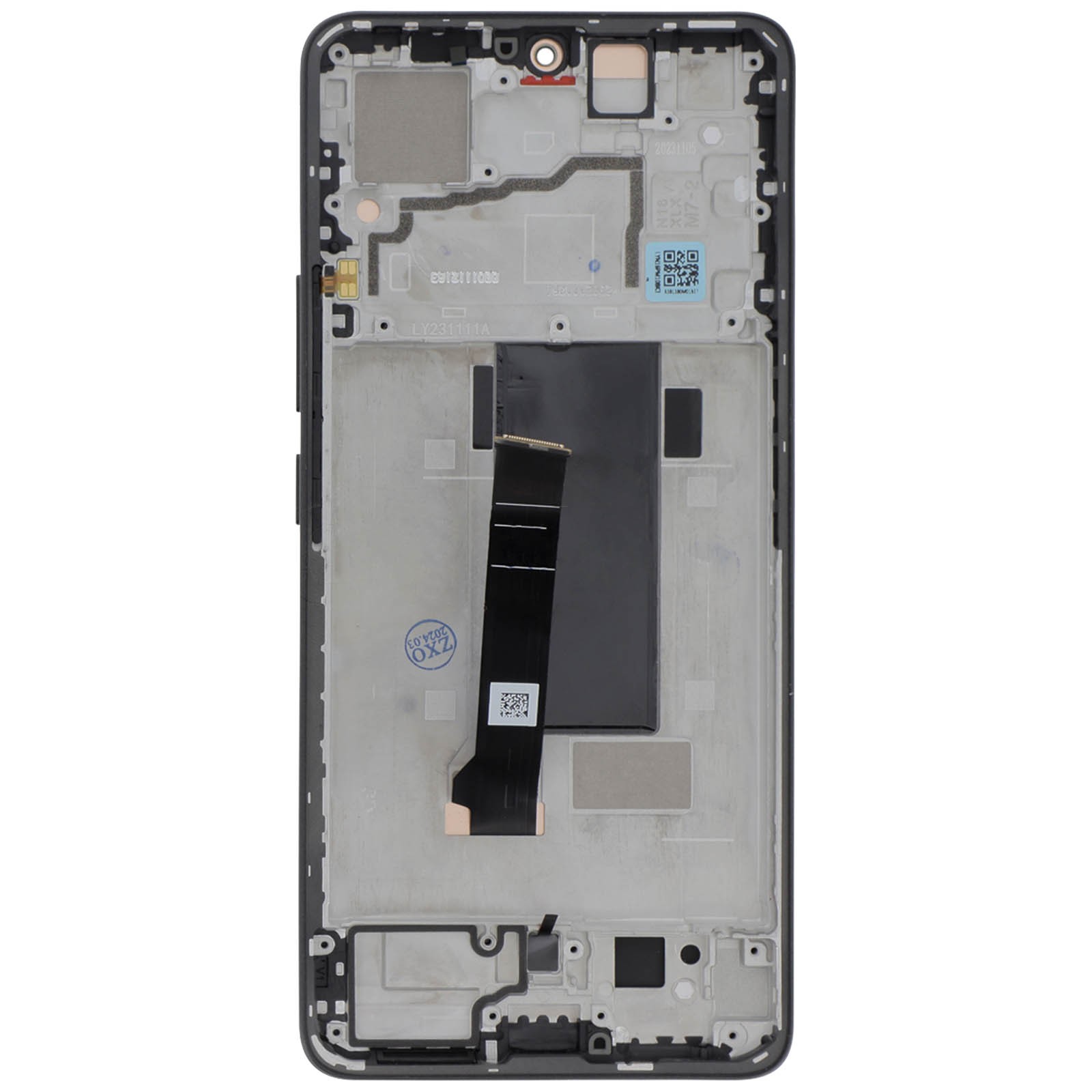 Ecran Relife de remplacement avec cadre compatible smartphone Redmi Note 13 Pro 5G