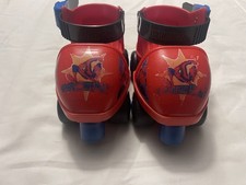 Vintage The Amazing Spider-Man Kid  s Adjustable Roller Skates: AS IS / SEE PICS