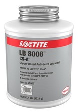 Loctite 51007 Copper LB 8008 C5-A Anti-Seize Lubricant 1lb Brush Can