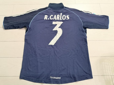 Vintage Roberto Carlos Real Madrid 05/06 Away Size M adidas Soccer