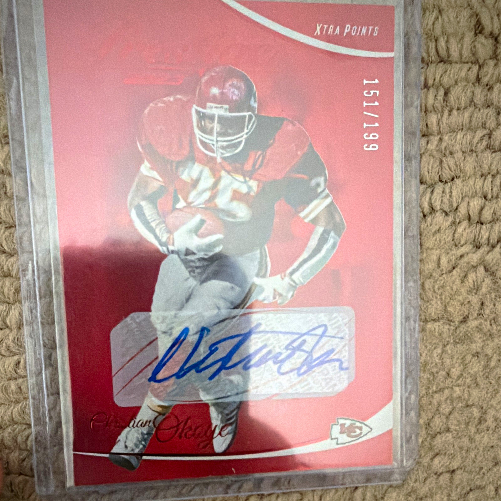 2023 Panini NFL 3-Card Autograph Lot Okoye/Jaylon Jones/Cameron Thomas