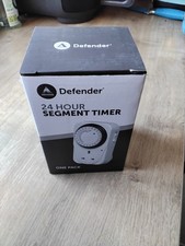 2 - 24 Hour plug Timer Switches  - Energy Saver Plug Standard Size