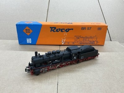 ROCO HO-SPUR DAMPFLOK 0-10-0 BR 57 DB SCHWARZ 04116A FUNKTIONSTÜCHTIG!