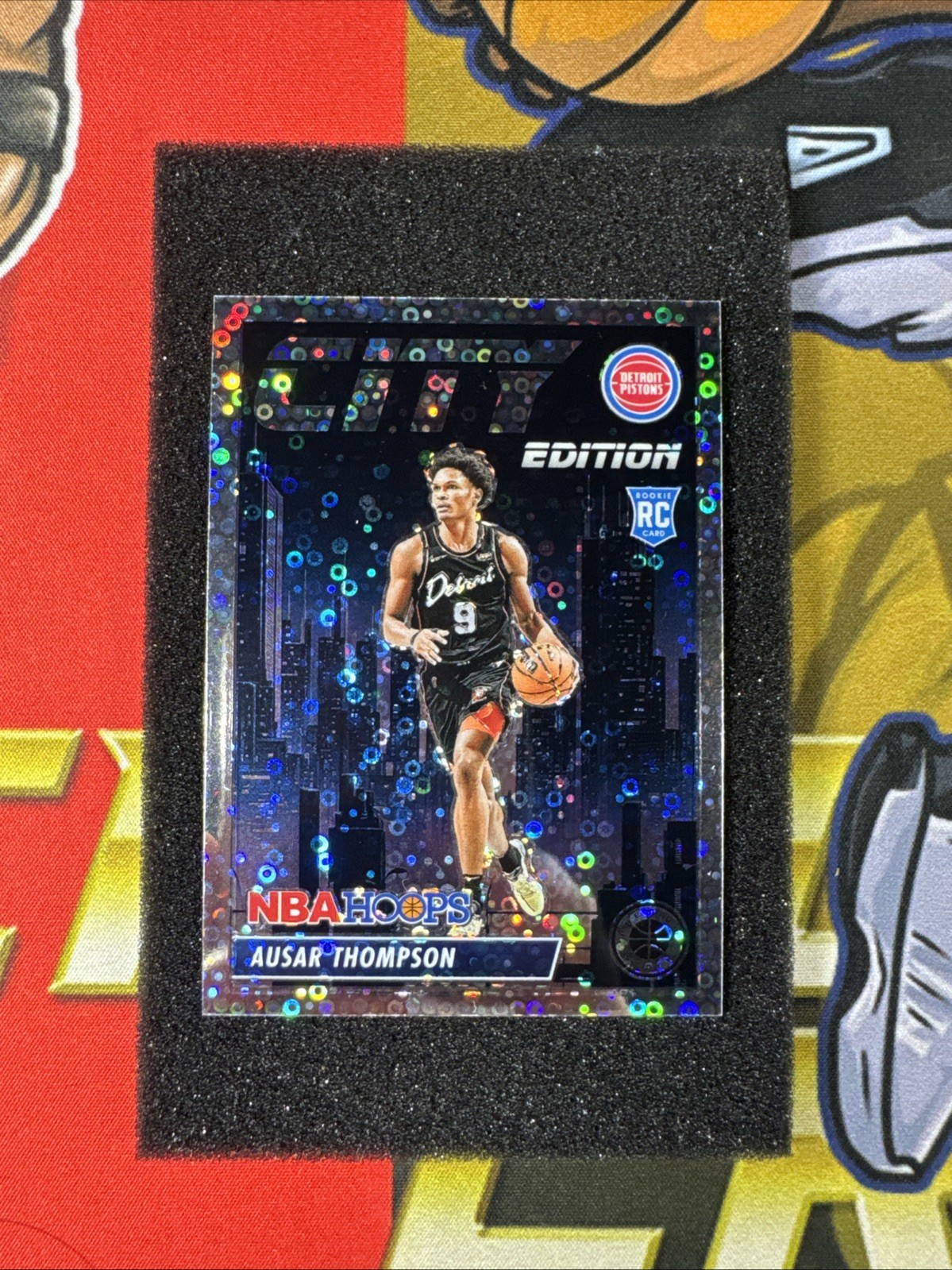 2023 Panini Hoops Premium Stock City Edition#11 Ausar Thompson Disco Prizms